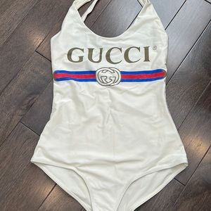 Authentic Gucci one piece swimsuit